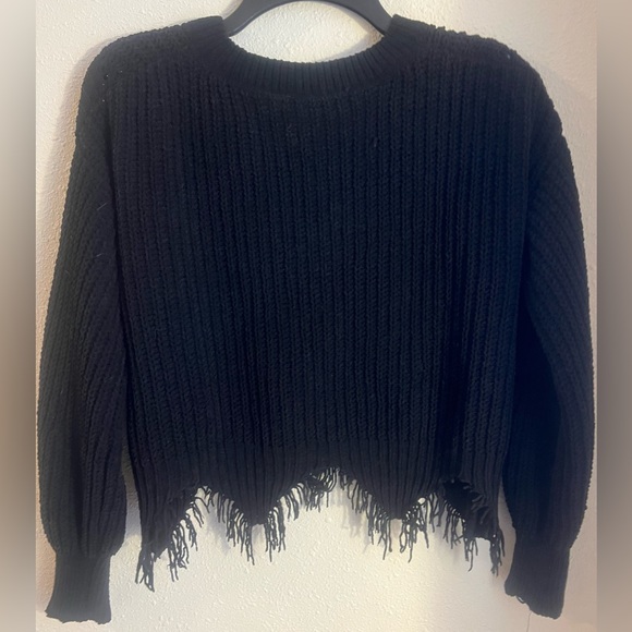 No Boundaries Black Sweater Size Small - Picture 2 of 4